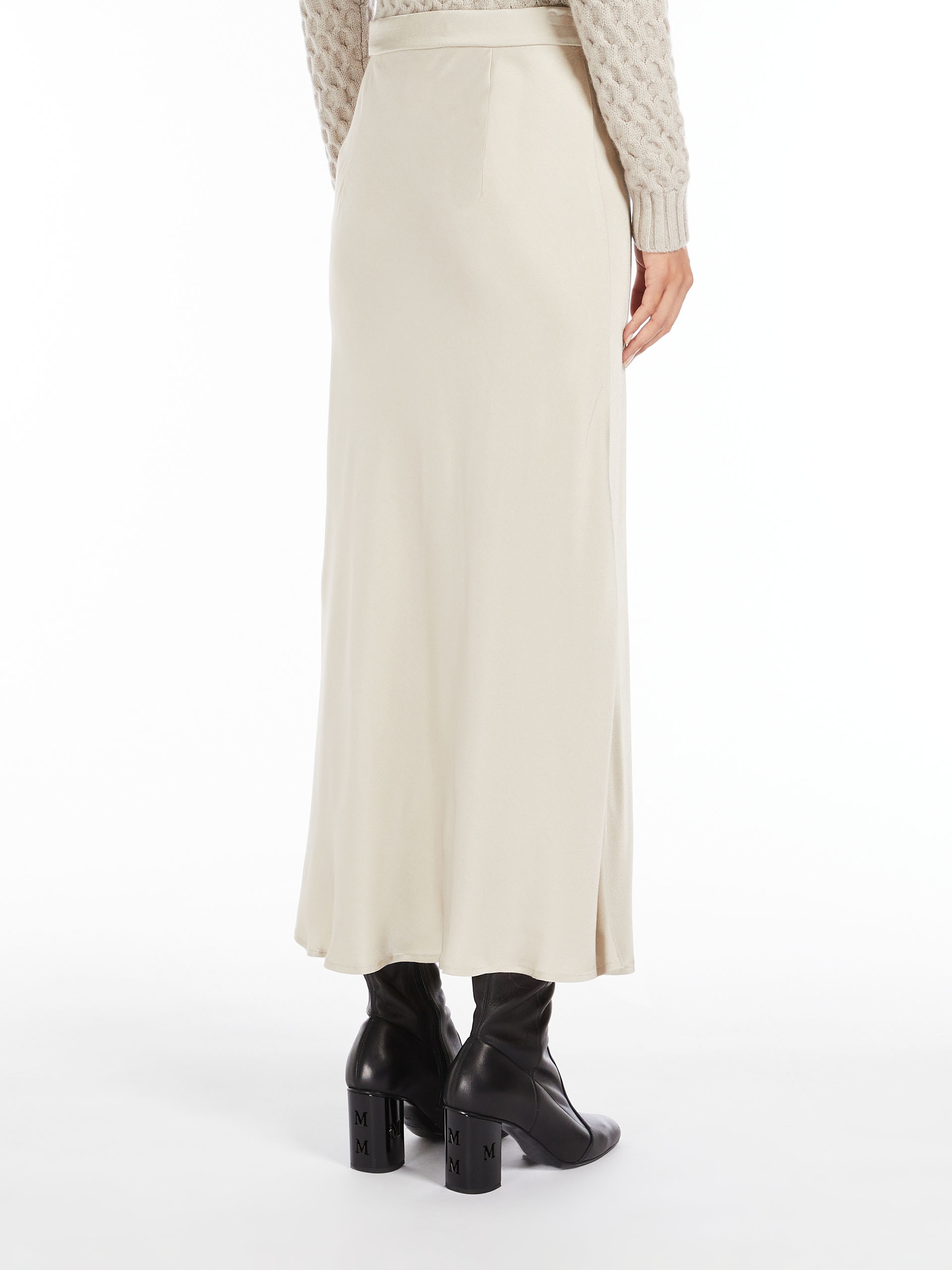ZURLO Envers satin skirt - 4