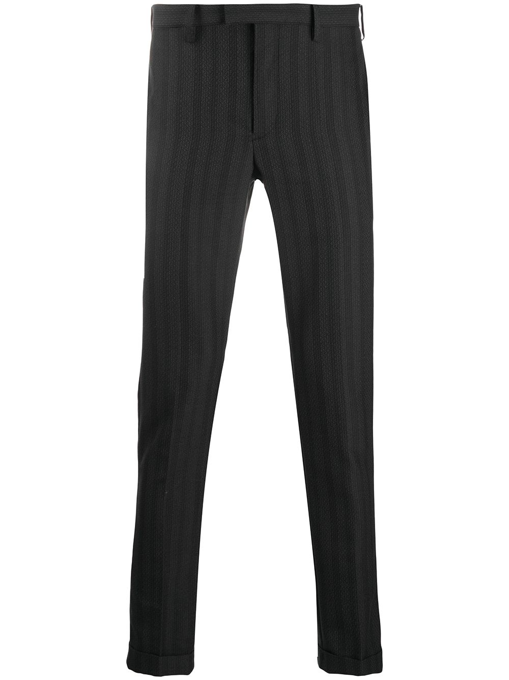 slim tapered leg trousers - 1