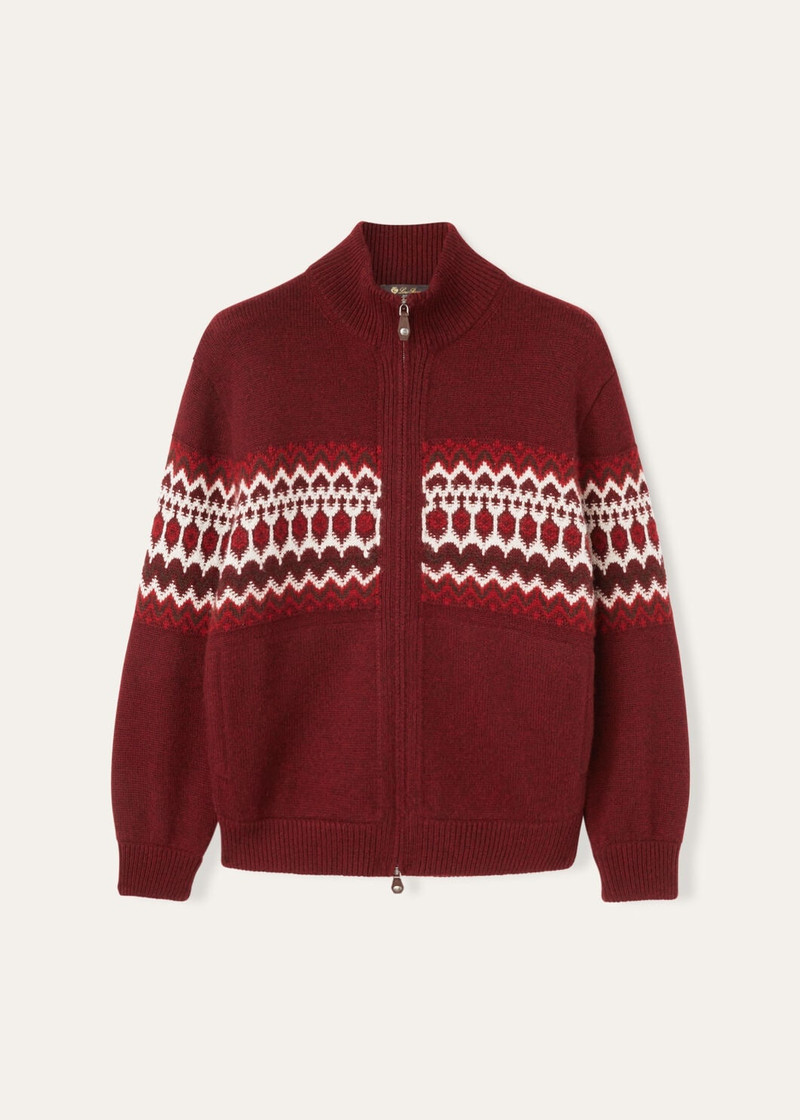 Alpe Pile Bomber Sweater 1