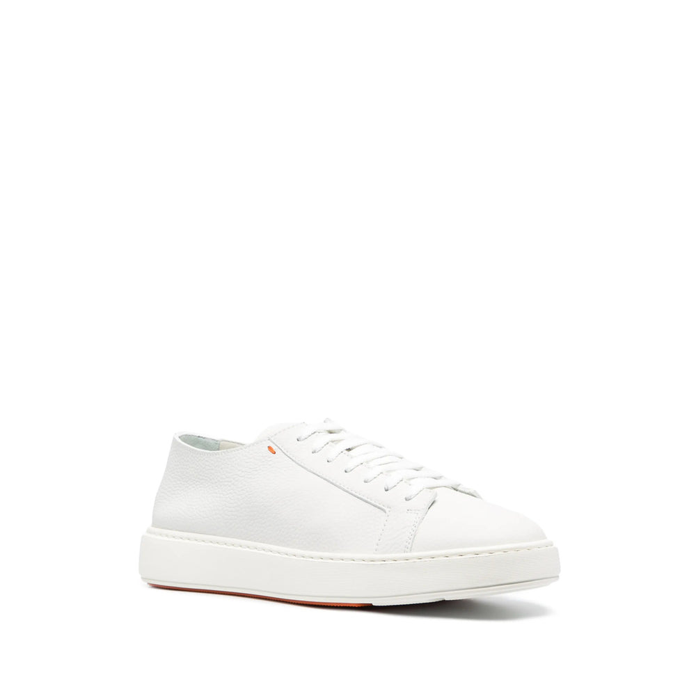 Santoni Grey Trainers - Low-Tops Men - 4