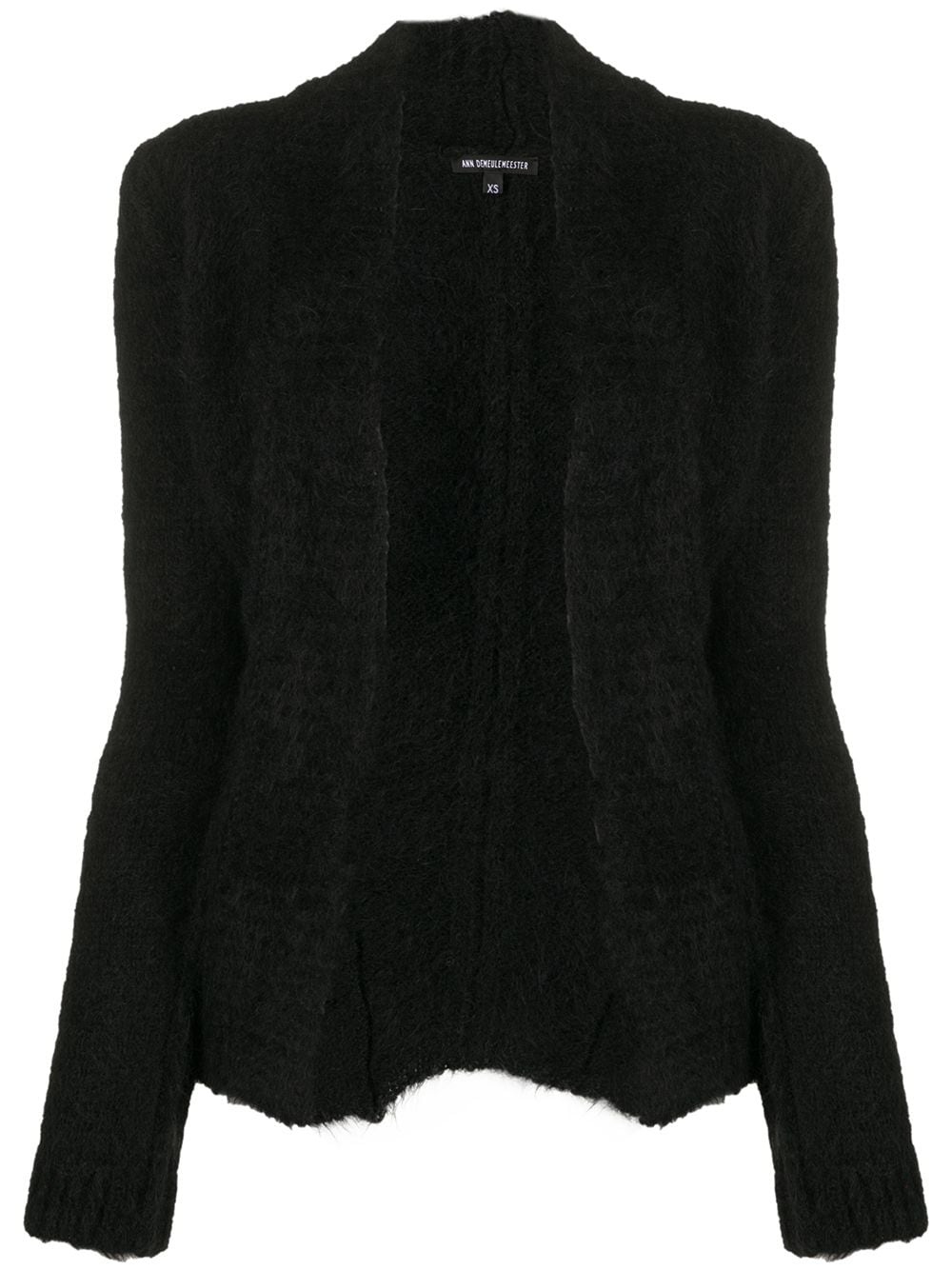 open-front cardigan - 1