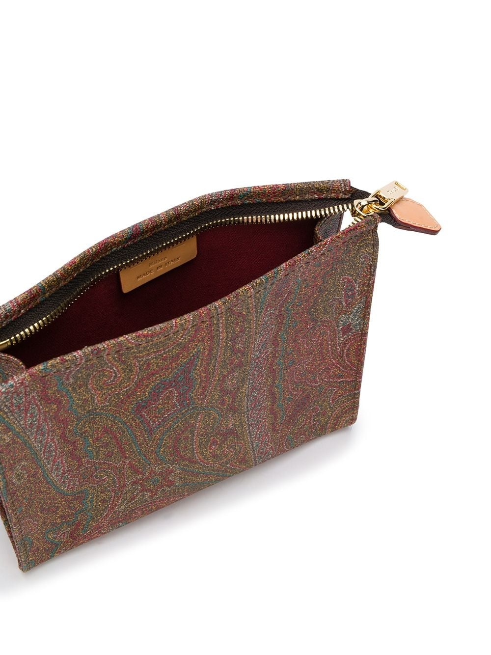 paisley print make-up bag - 4