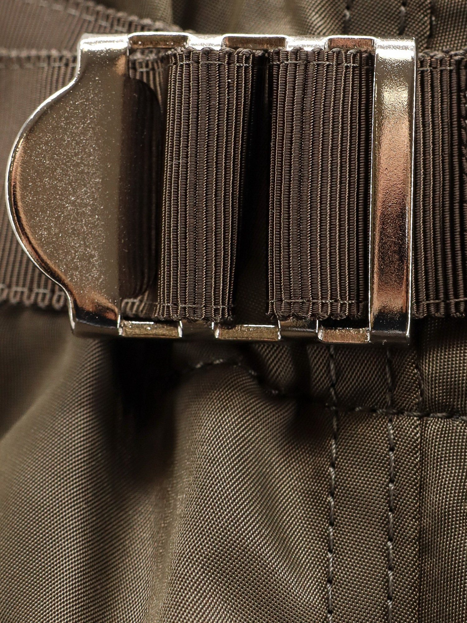 Wool Shorts With Nylon Details - 3