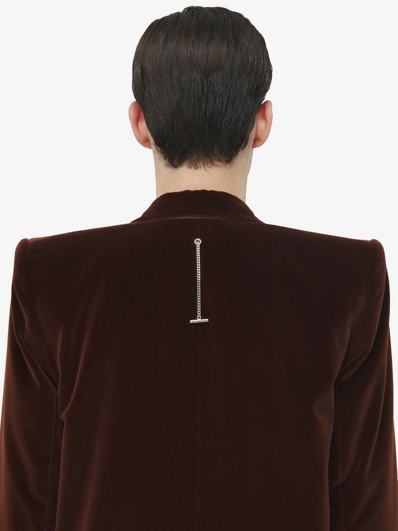 Stacked Shoulder Boxy Coat 5