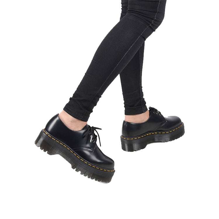 Dr. Martens 1461 Smooth Leather Platform 'Black' 25567001 - 5