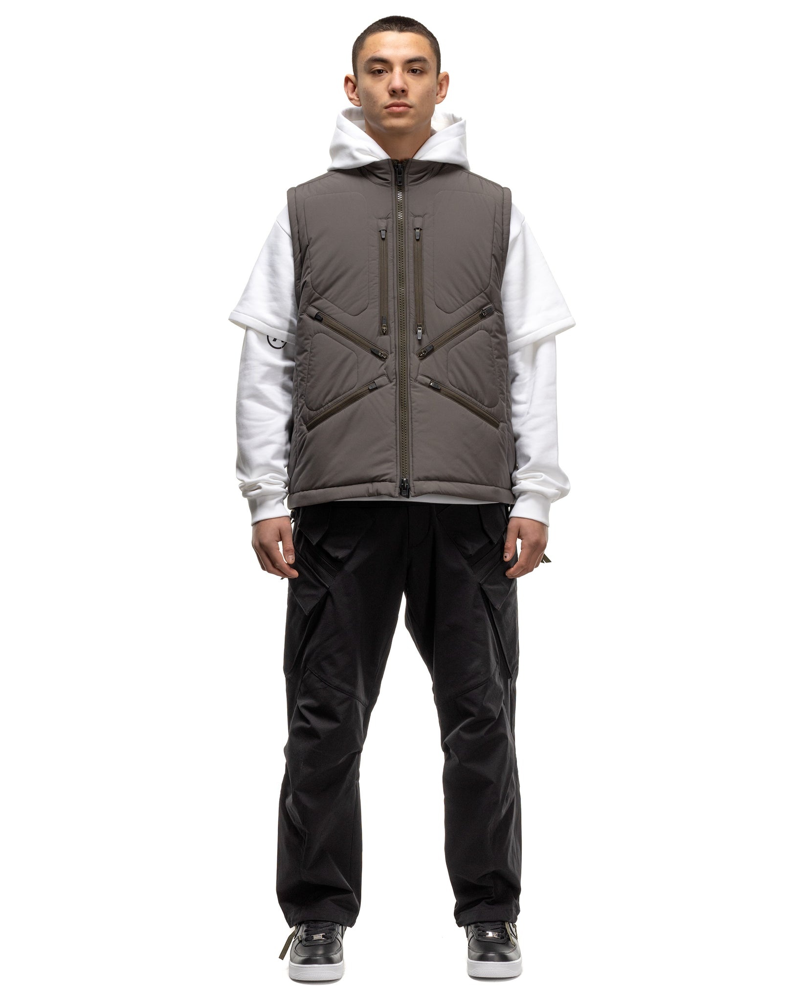 ACRONYM V91-WS Windstopper® PrimaLoft® Modular Liner Vest Gray | REVERSIBLE