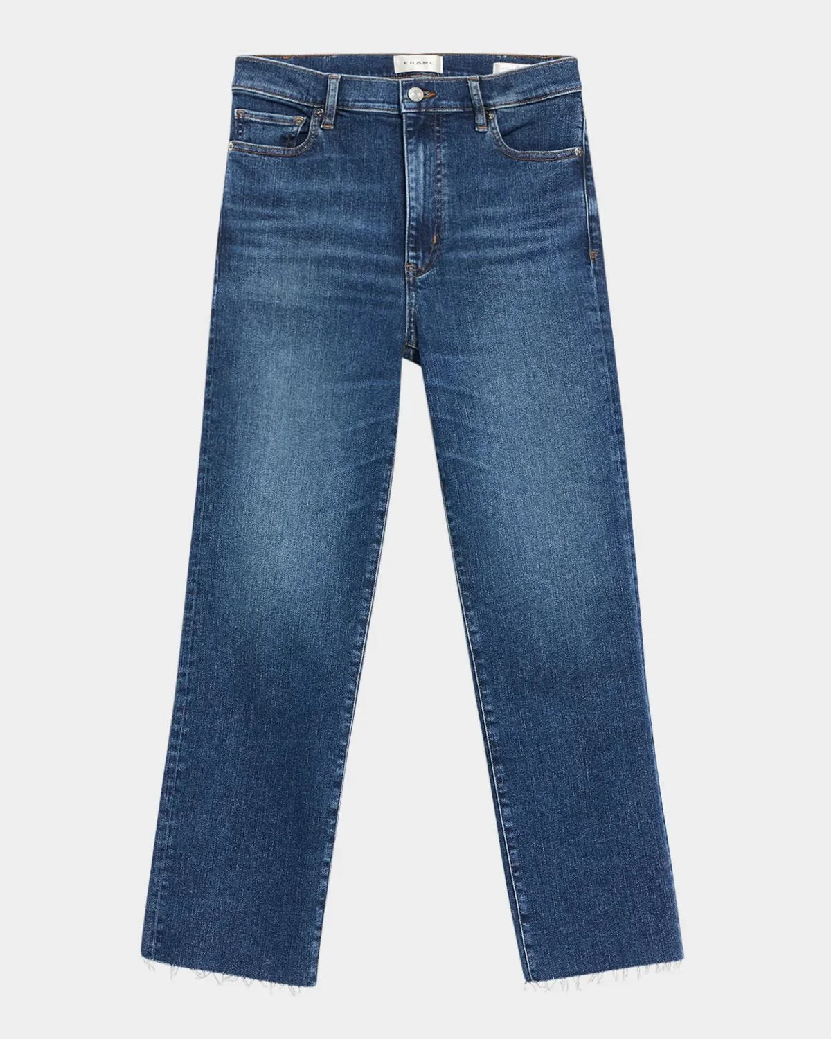 Le Sleek High-Rise Straight Jeans - 1