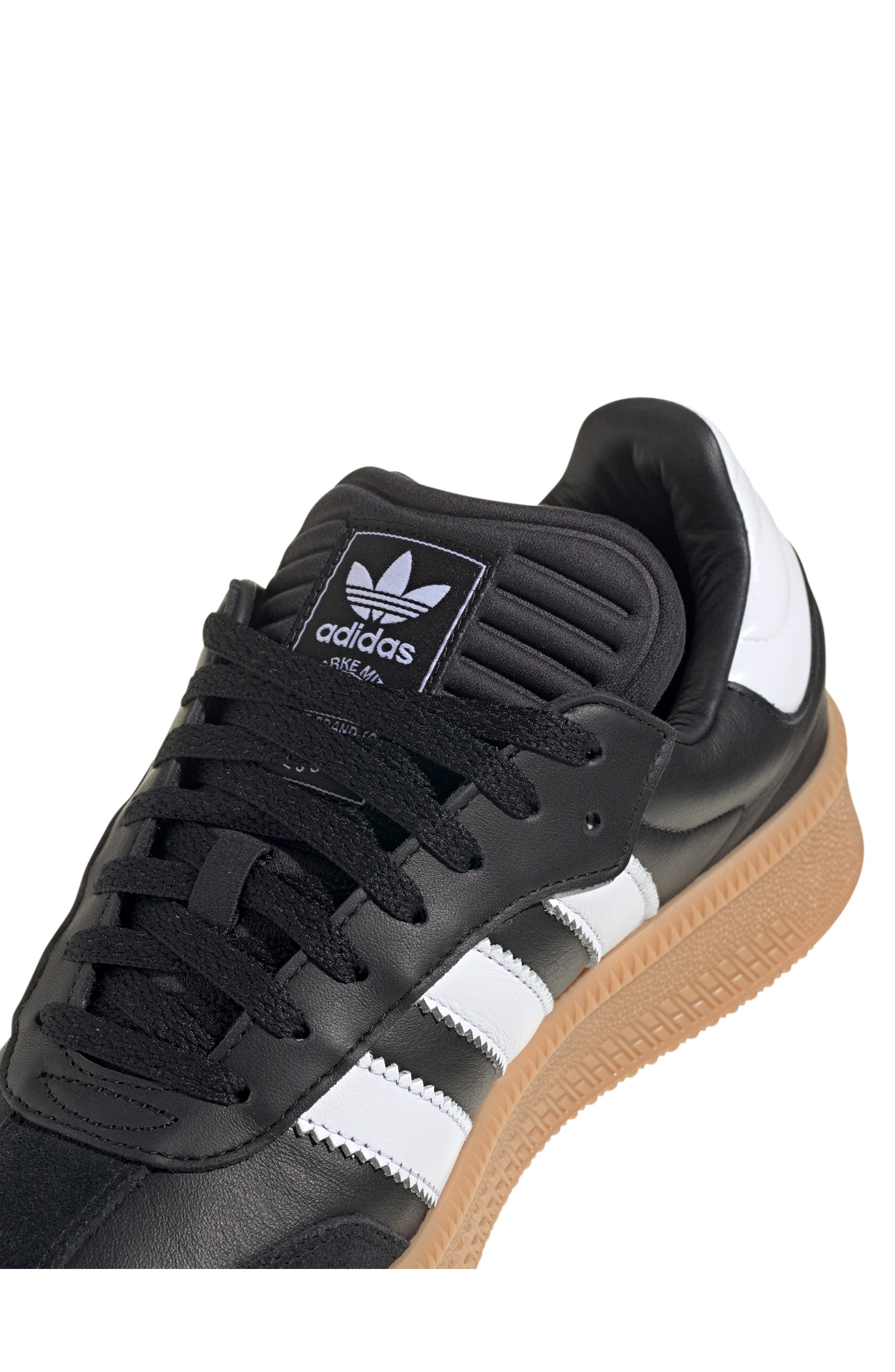 adidas Samba XLG Sneaker in Black/White/Gum at Nordstrom - 9