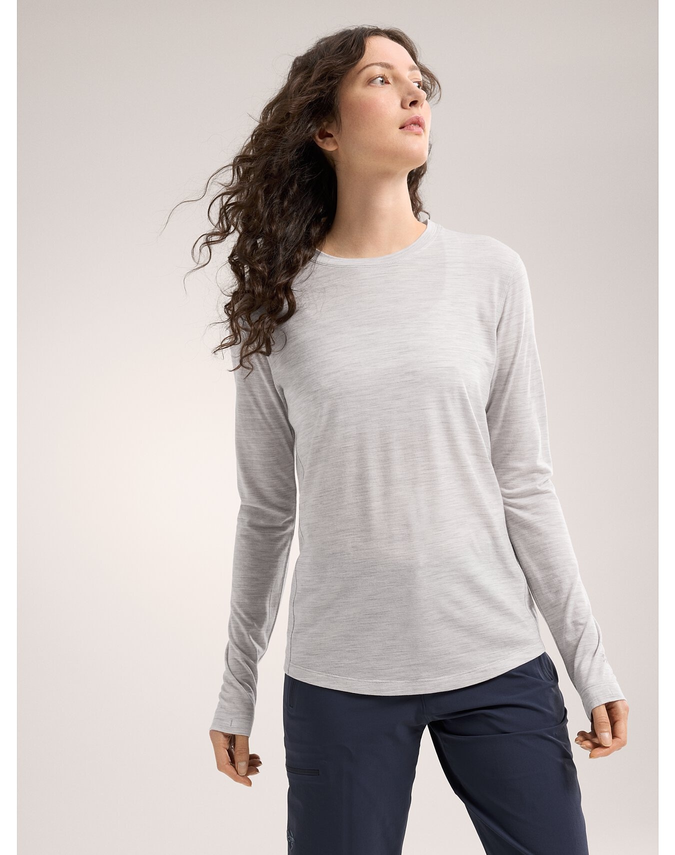 Lana Merino Wool Crew Neck Shirt LS - 3