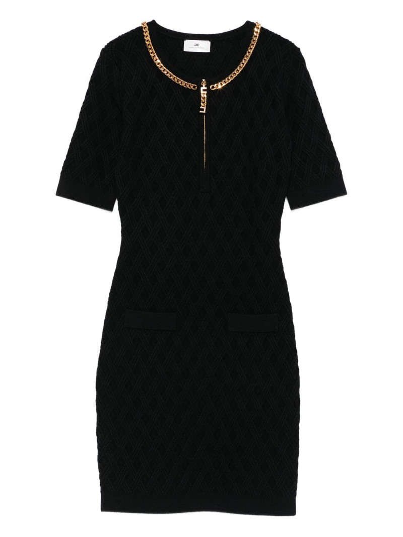chain-embellished dress 1