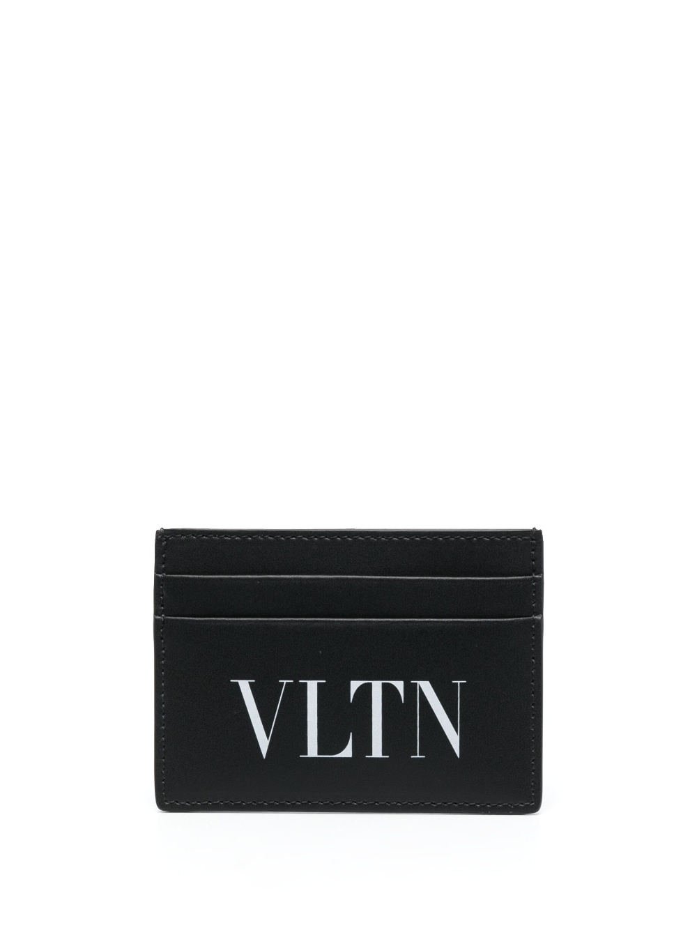 VLTN logo-print cardholder - 1