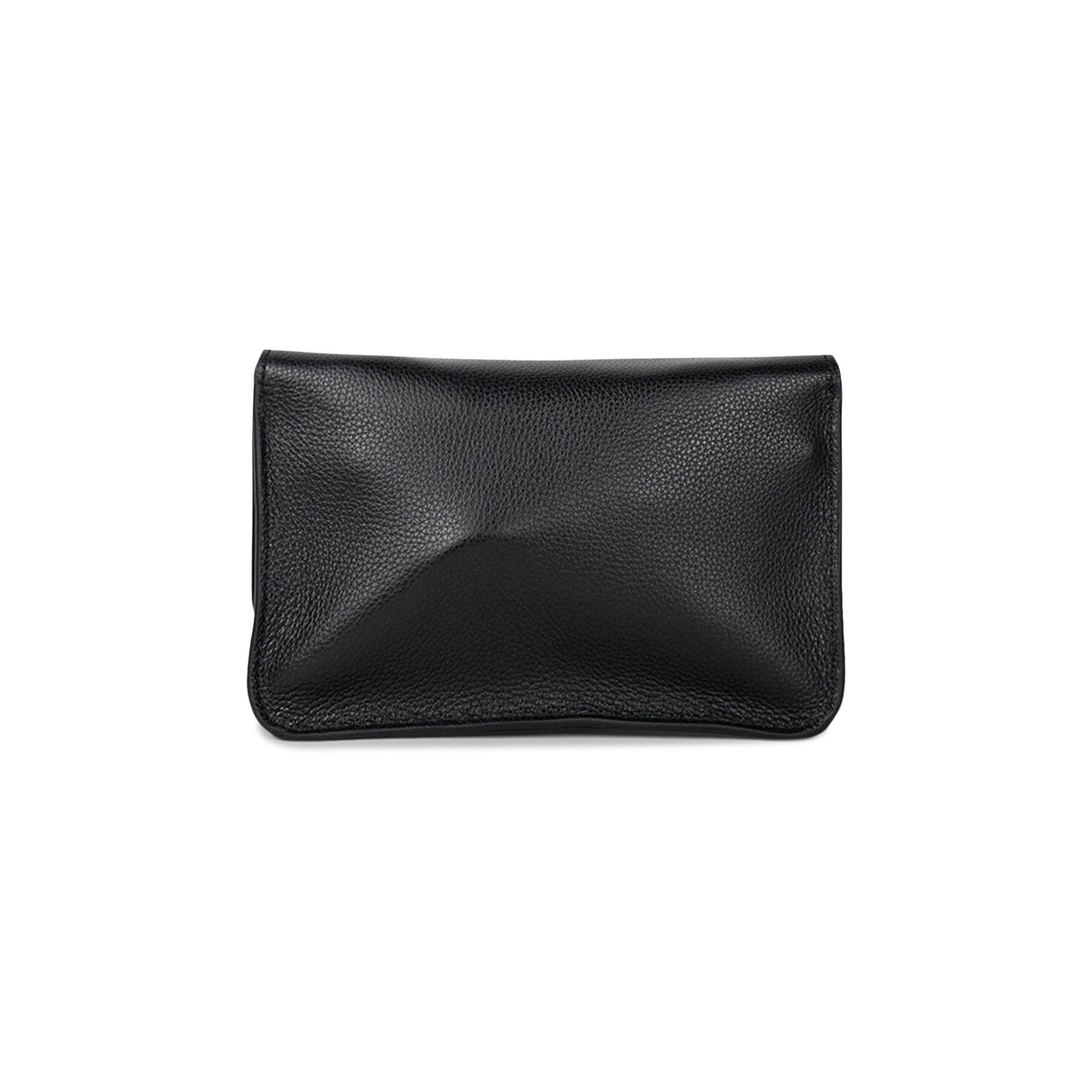 Marni Logo Embroidered Leather Belt Bag 'Black' - 2