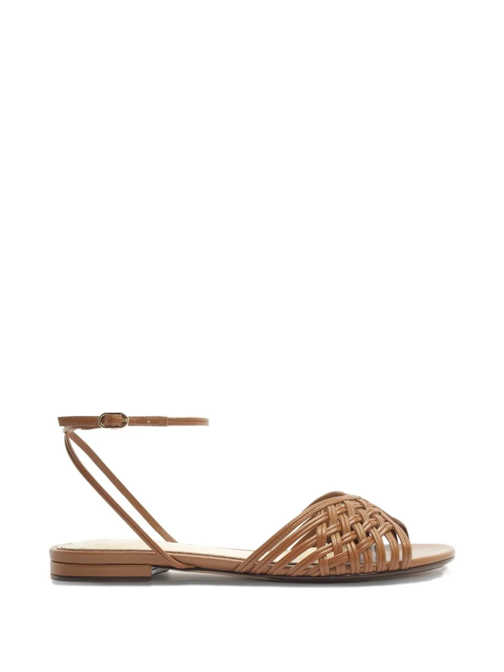Lilian woven ankle-strap sandals - 1