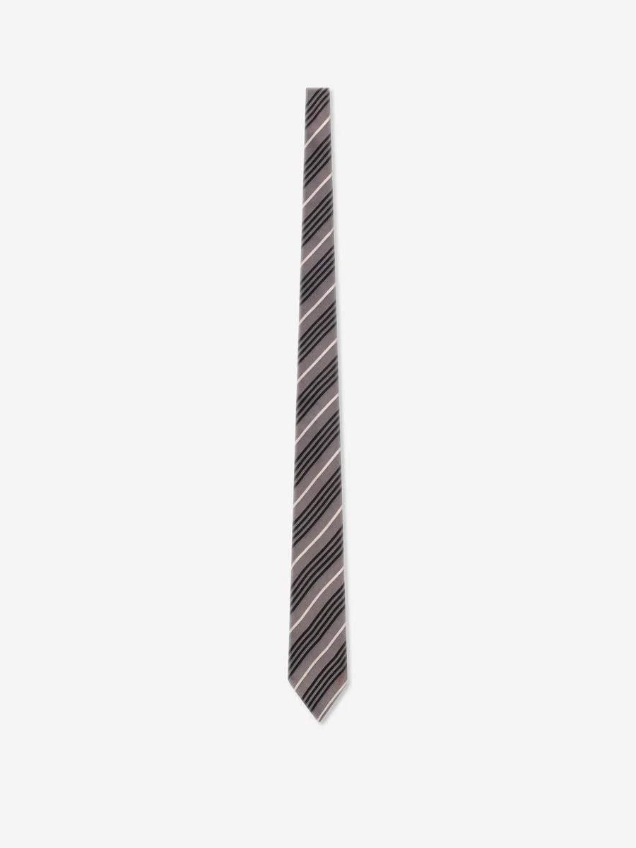 Saint Laurent Silk Stripe Tie - 1