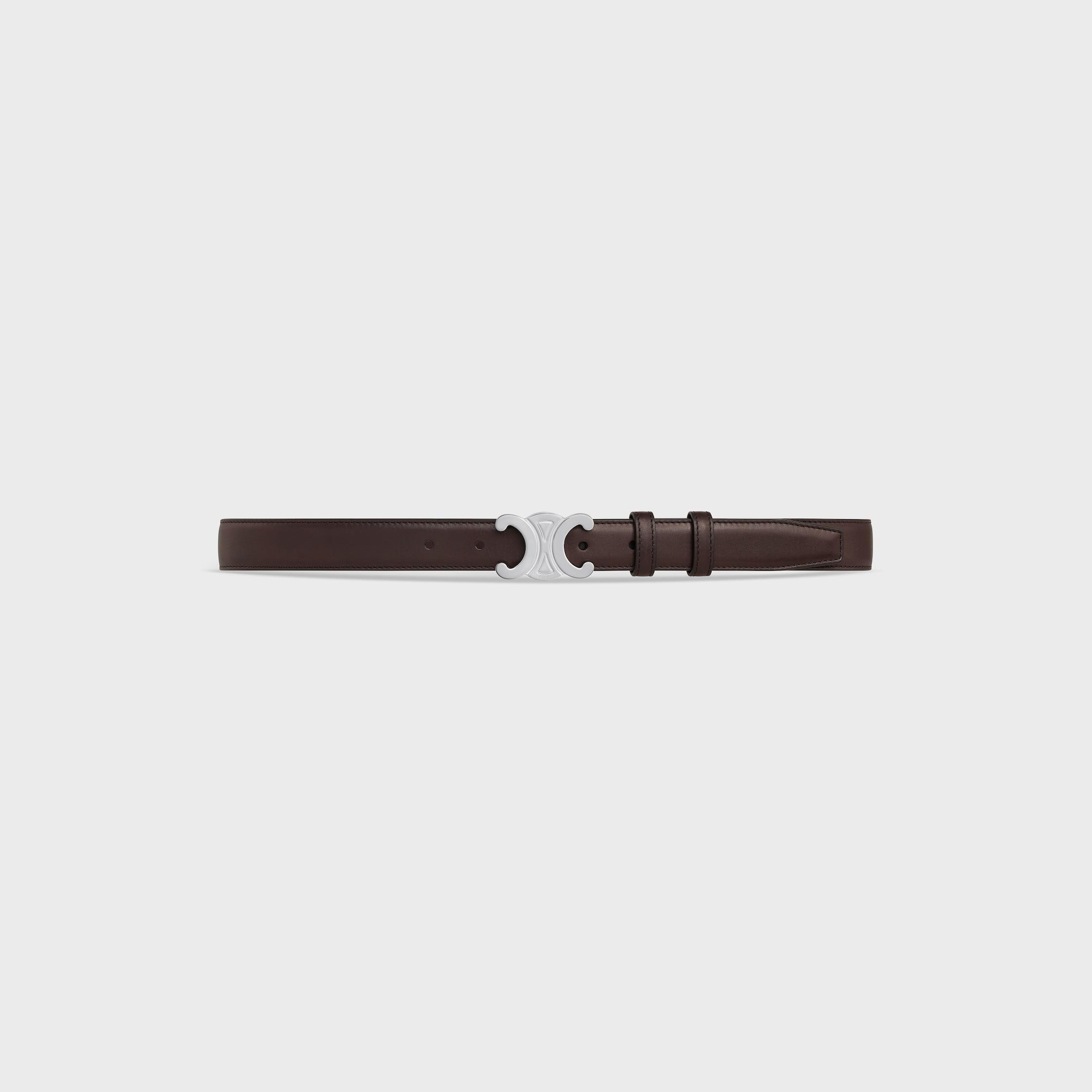 Medium Triomphe Belt in Natural Calfskin - 2