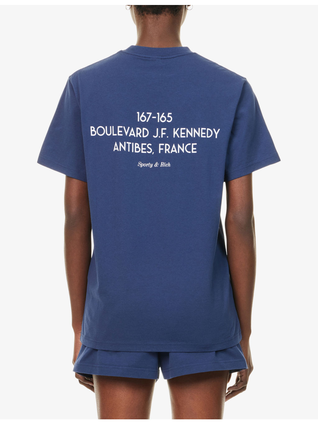 Eden Kennedy Crest Logo-Print Cotton T-Shirt - 4