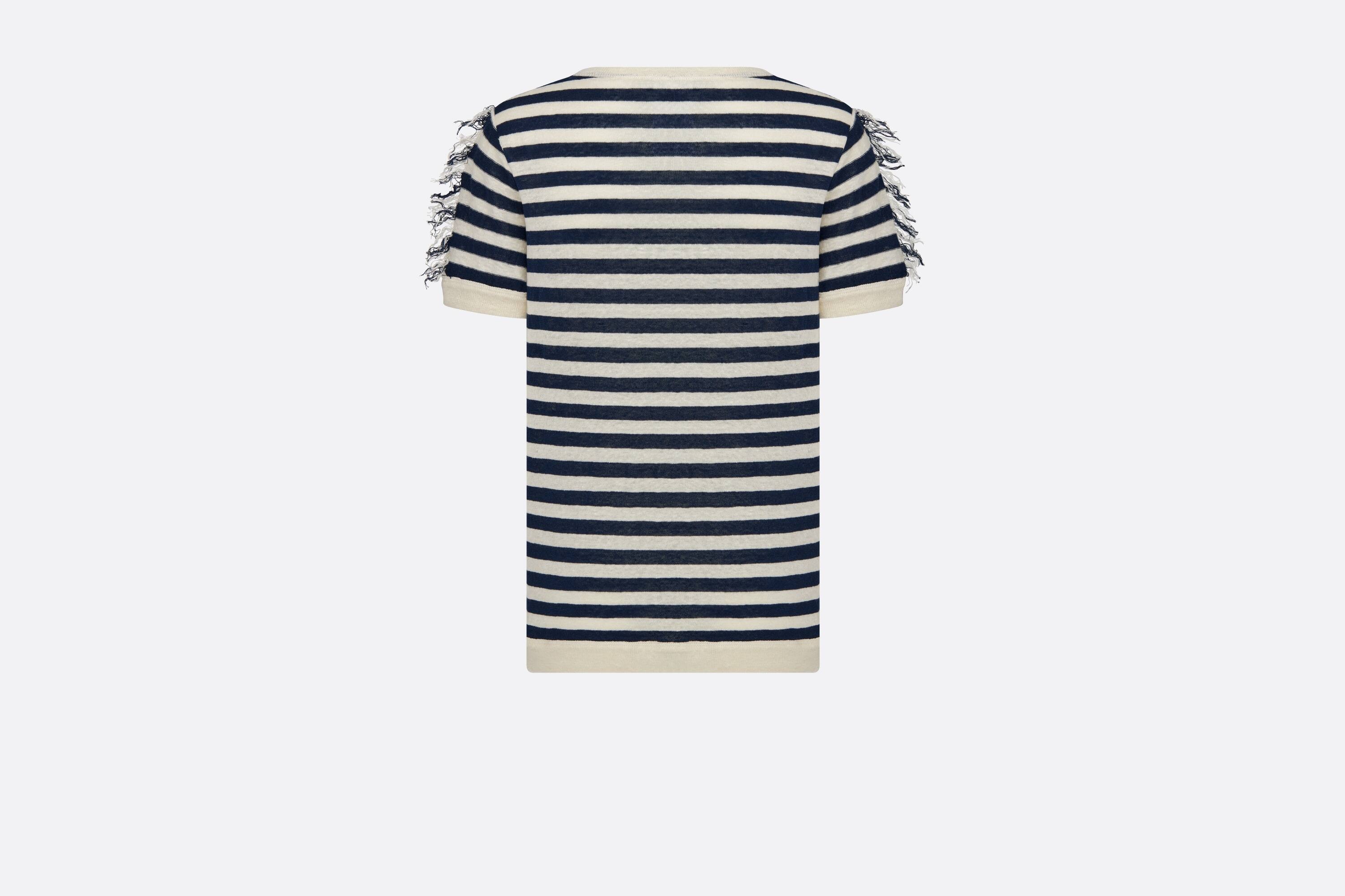 Dior Marinière Short-Sleeved Sweater - 2