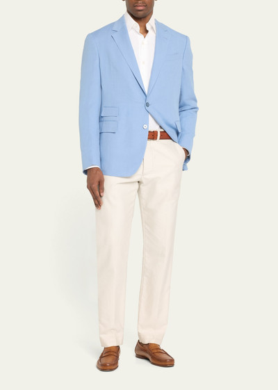 Ralph Lauren Men's Kent Hand-Tailored Silk and Fine Linen Jacket outlook