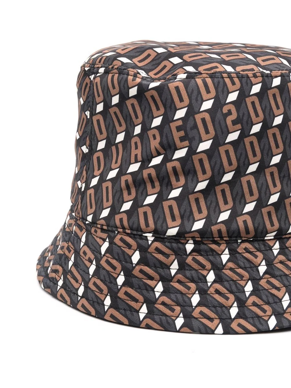 logo-print bucket hat - 2