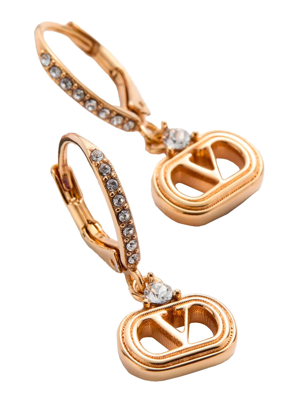 Valentino Garavani Women Earrings | Ovalette | Metallo/Strass - 2