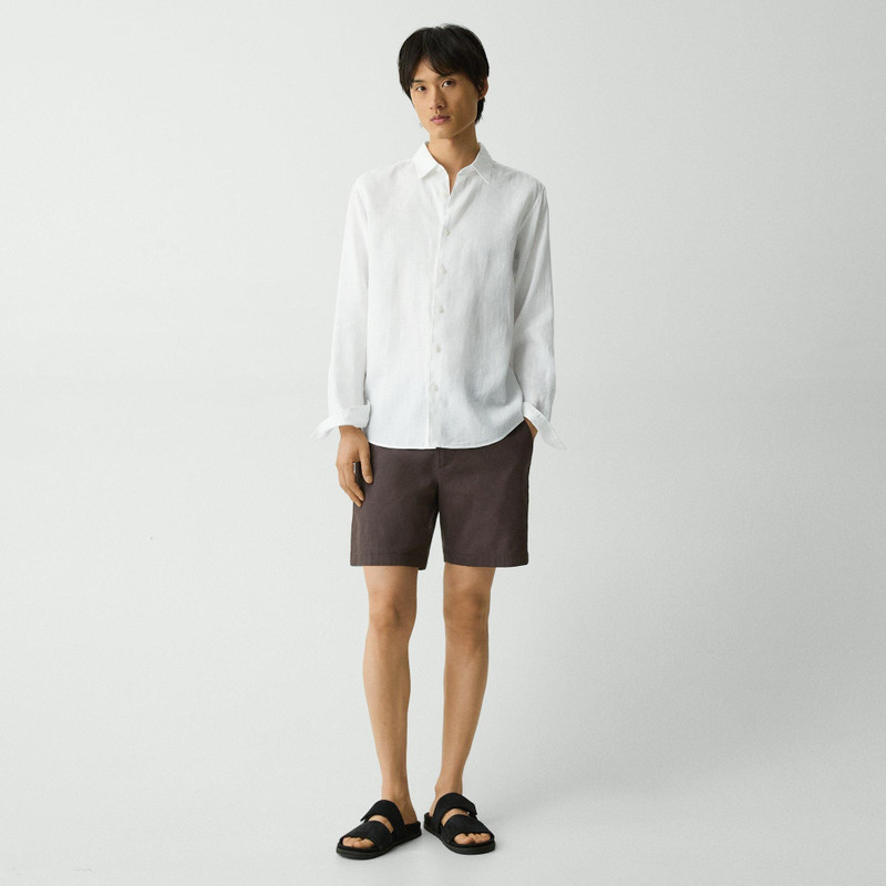 Theory Irving Shirt in Relaxed Linen outlook