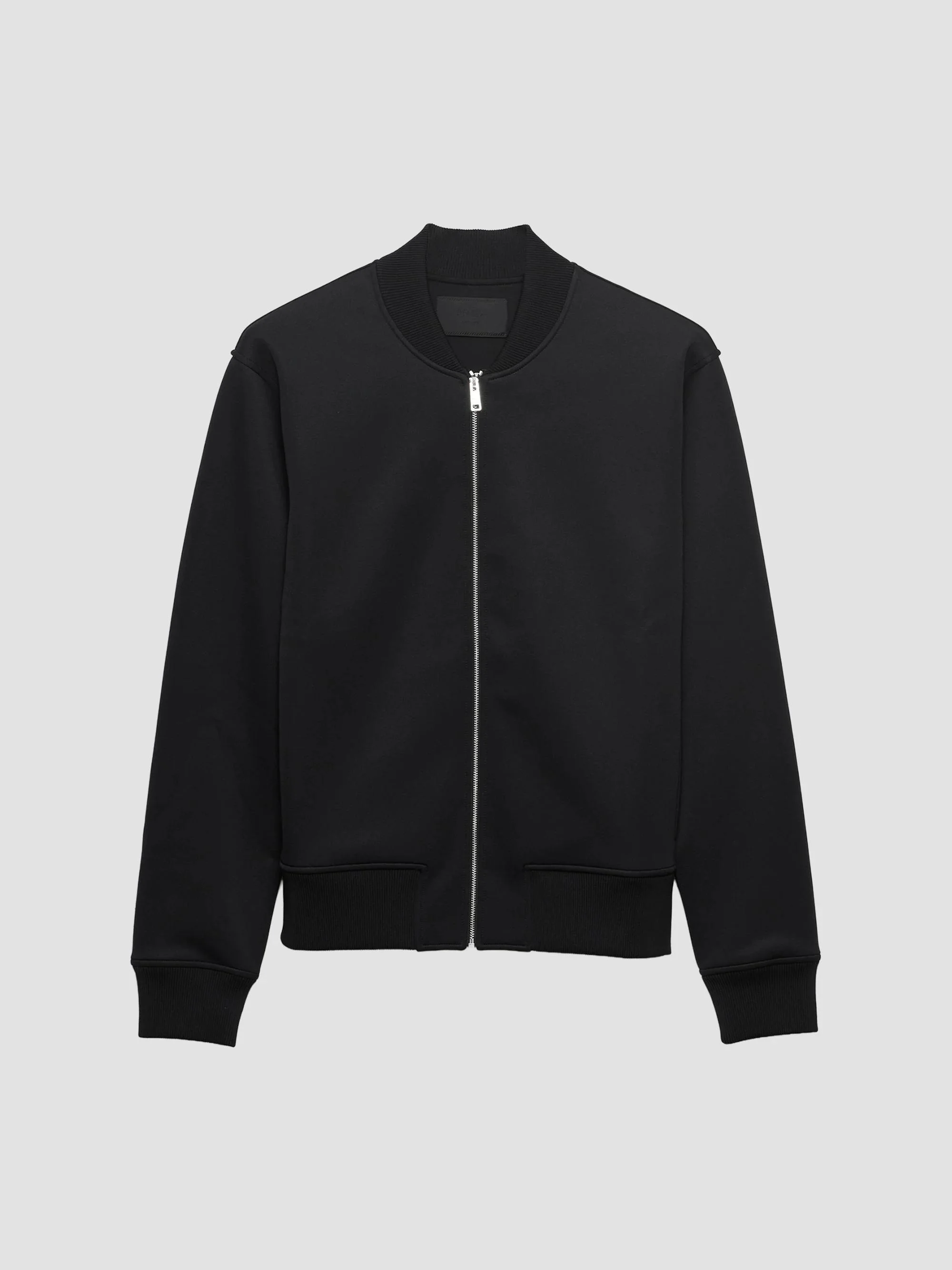 Men's Jersey Blouson Jacket - Black - 1