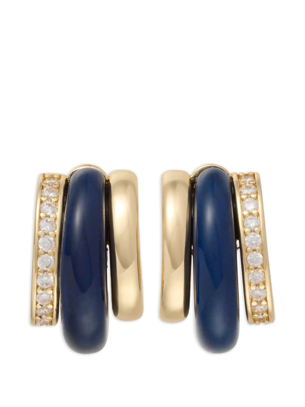 The Stone Huggie earrings - 1