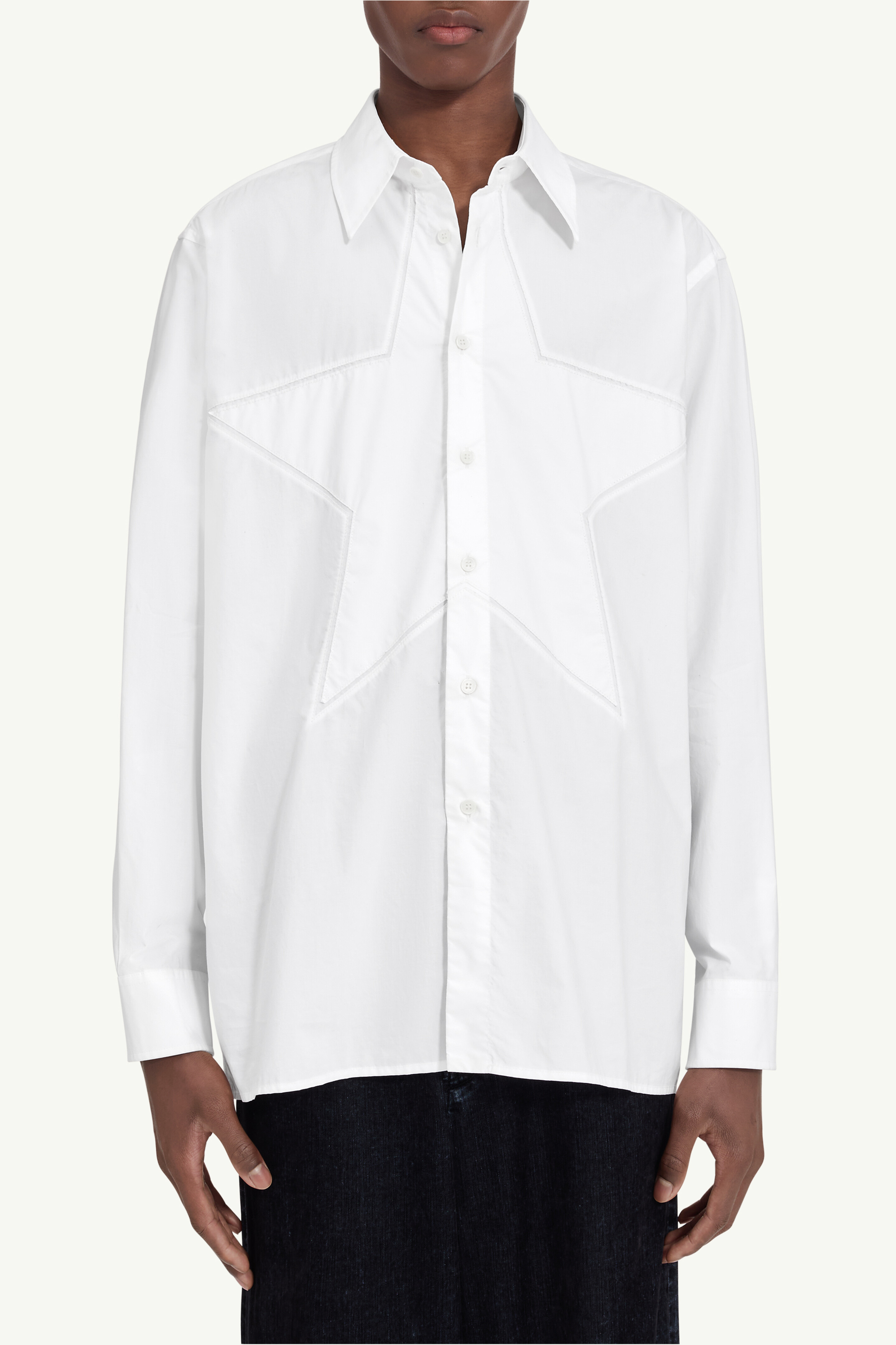 Cotton poplin shirt - 5