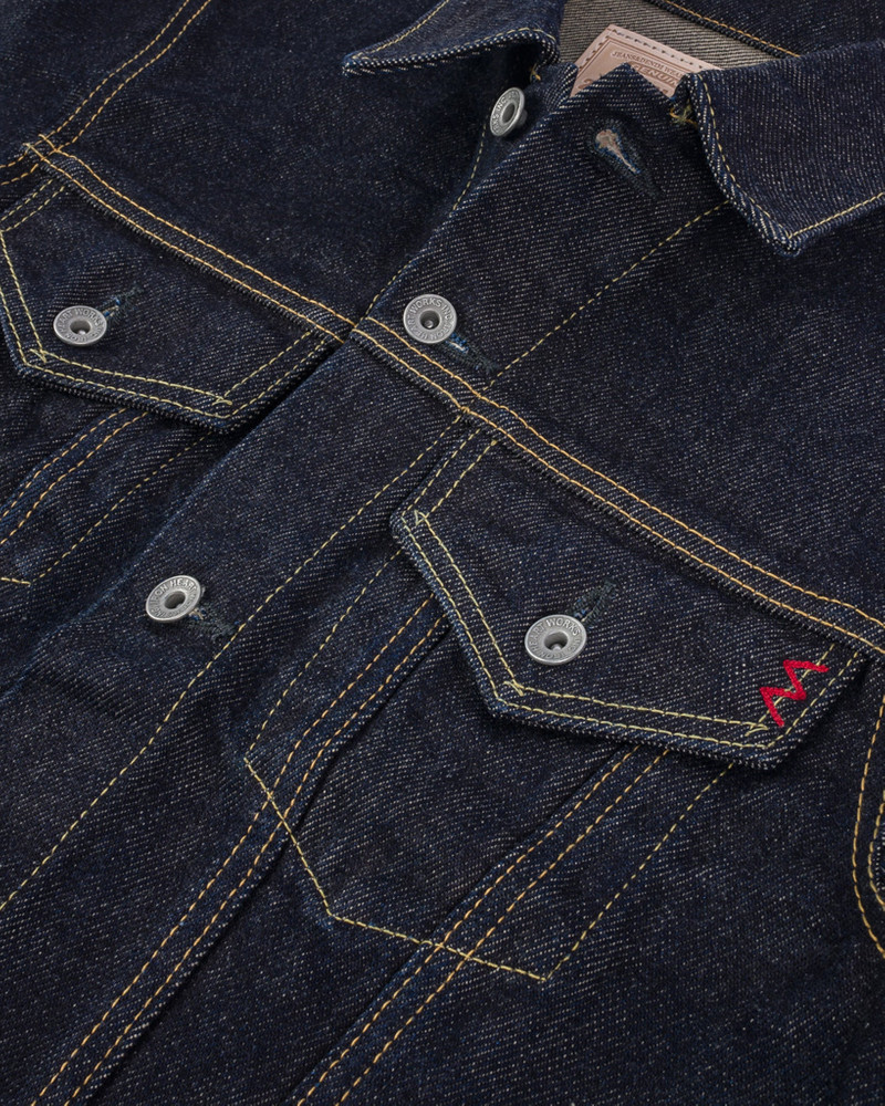 21OZ SELVEDGE DENIM TYPE III - INDIGO 9