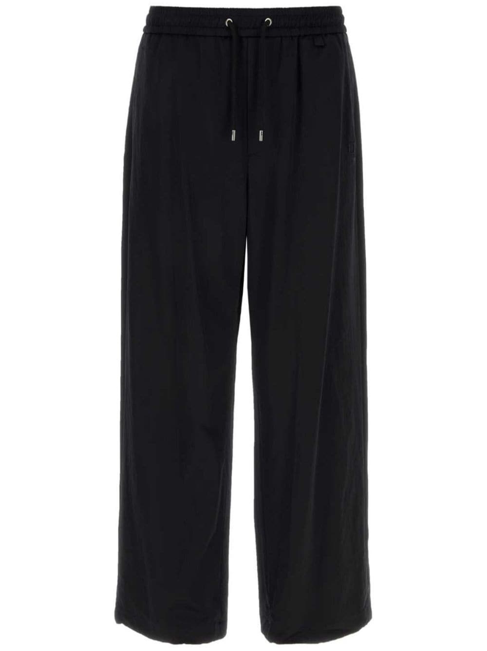 drawstring-waist trousers - 1