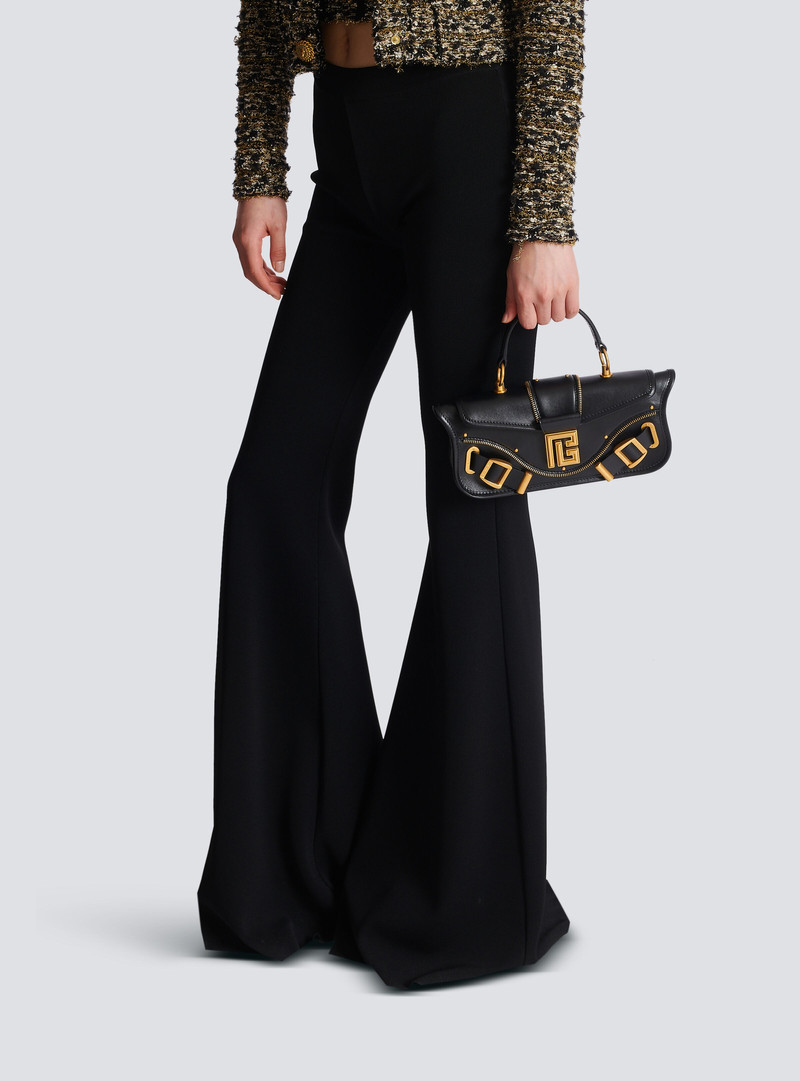 Blaze clutch bag in smooth leather 8