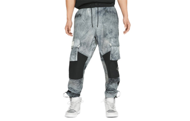 Air Jordan 23 Engineered Reflective Printed Sweatpants 'Black' CU9058-100 - 3