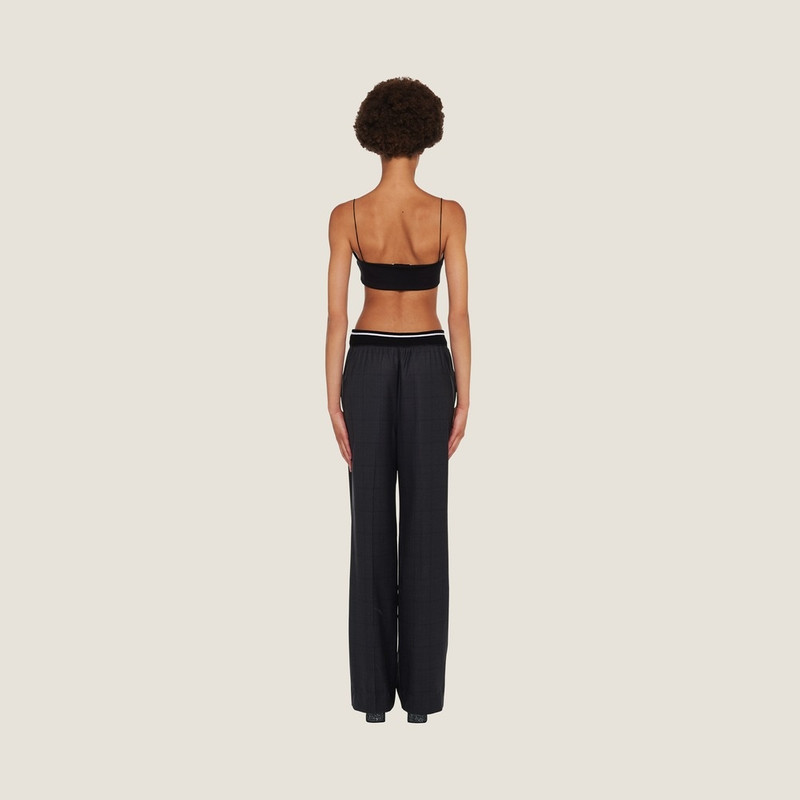 Miu Miu Glen plaid pants outlook