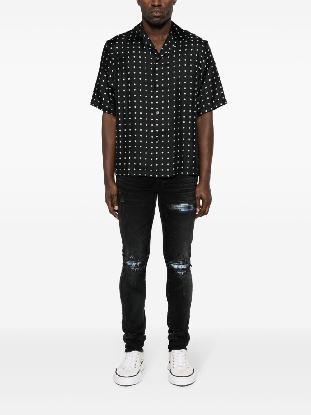 Plaid MX1 mid-rise skinny jeans - 2