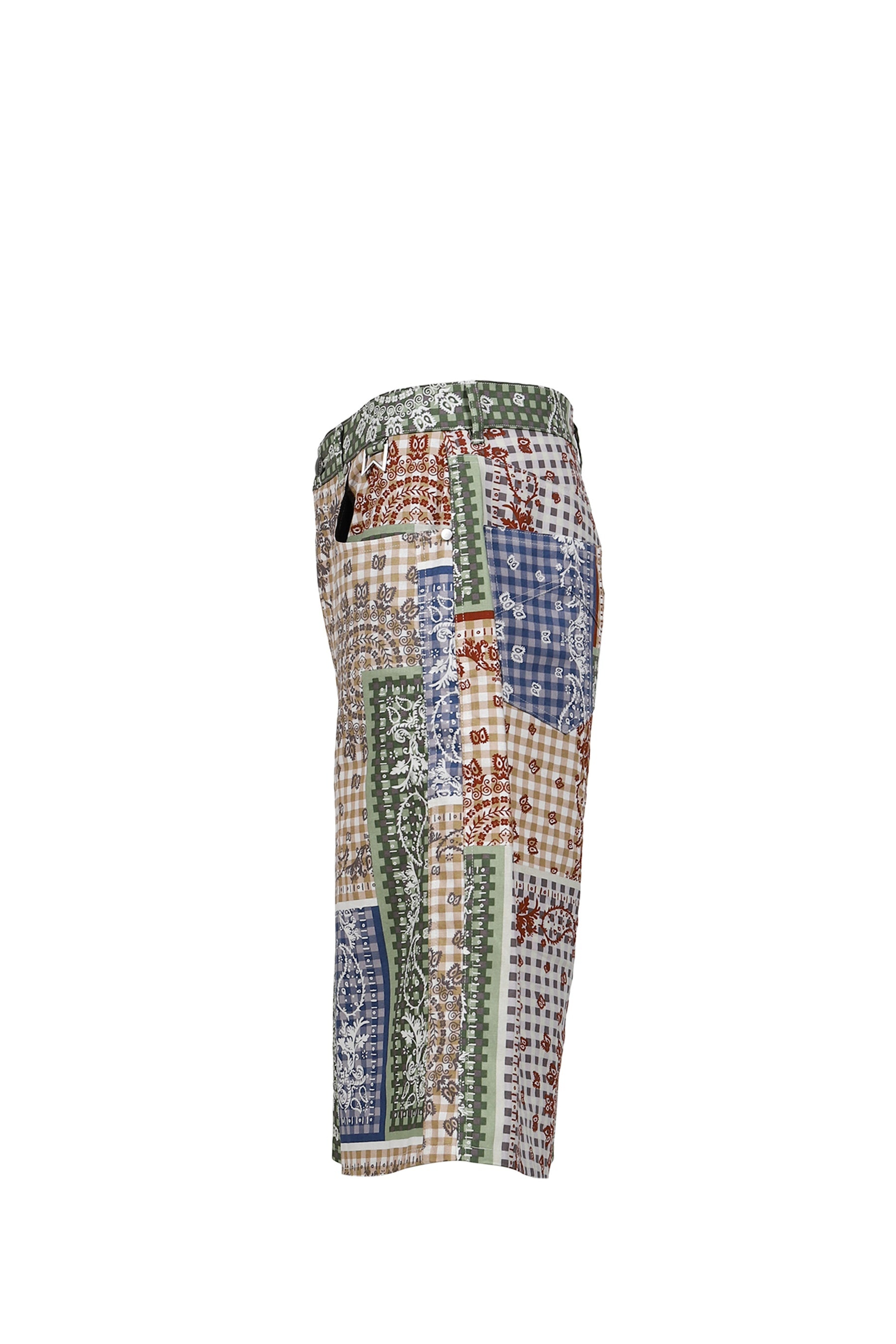 BANDANA TRAXEDO BAGGY SHORT / MULTI - 3