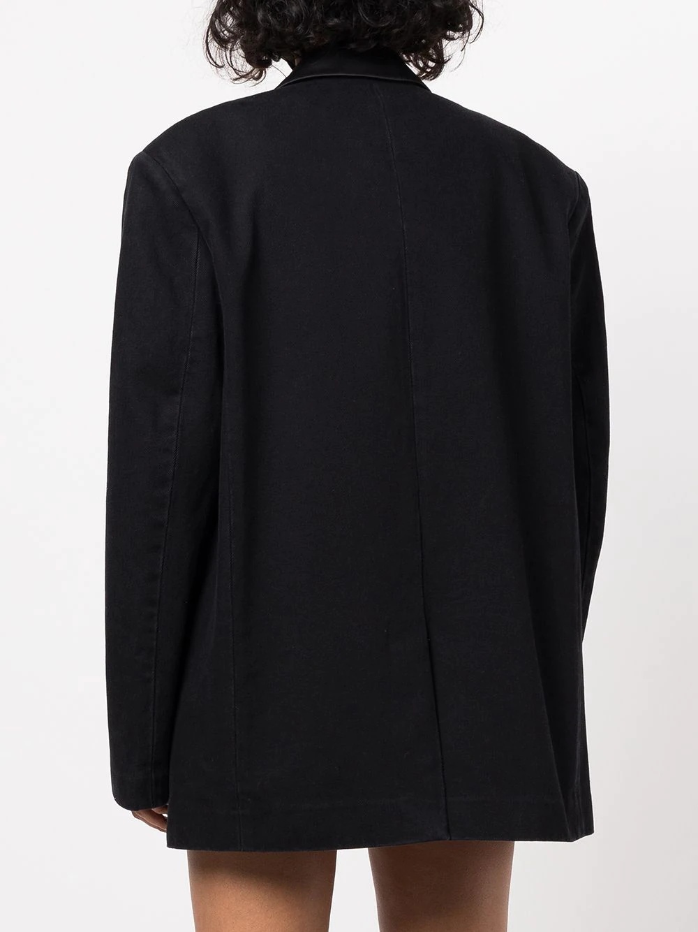 oversized tuxedo jacket - 4