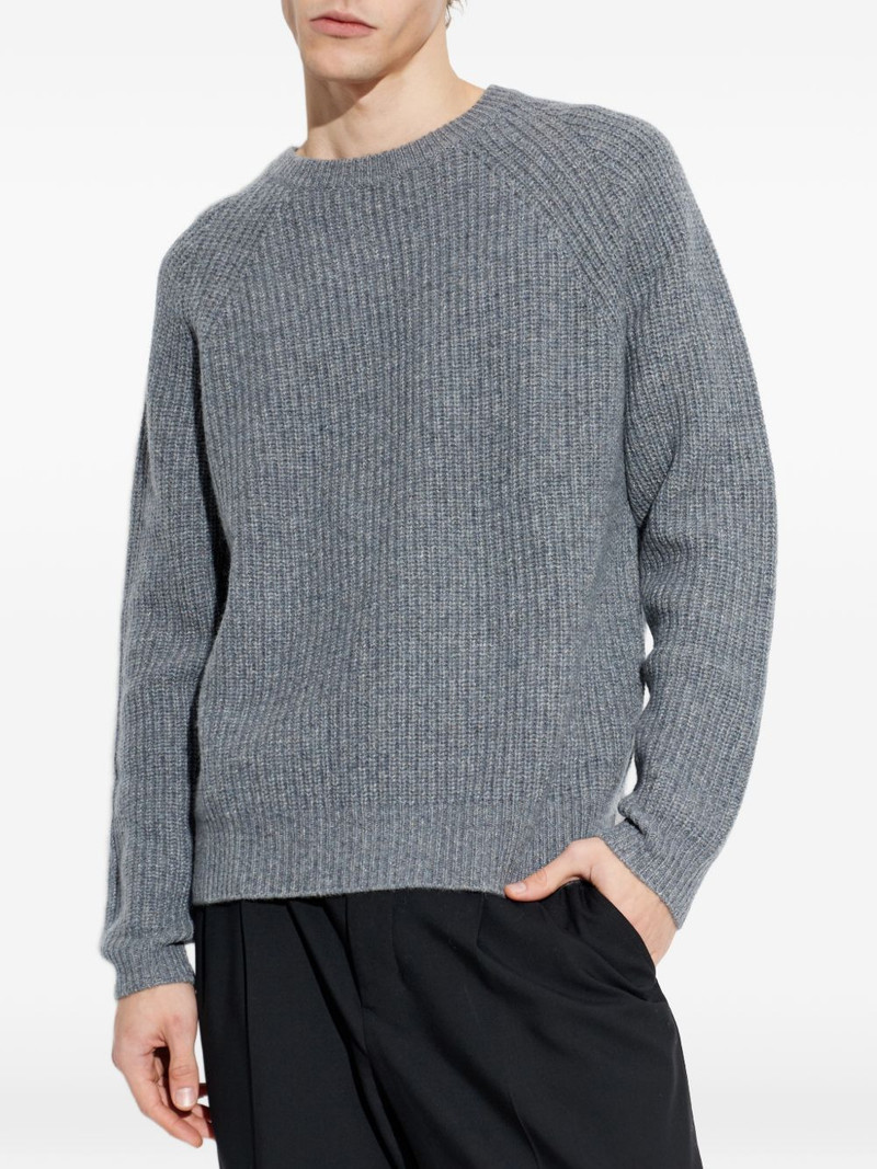 ribbed raglan-sleeve sweater 3