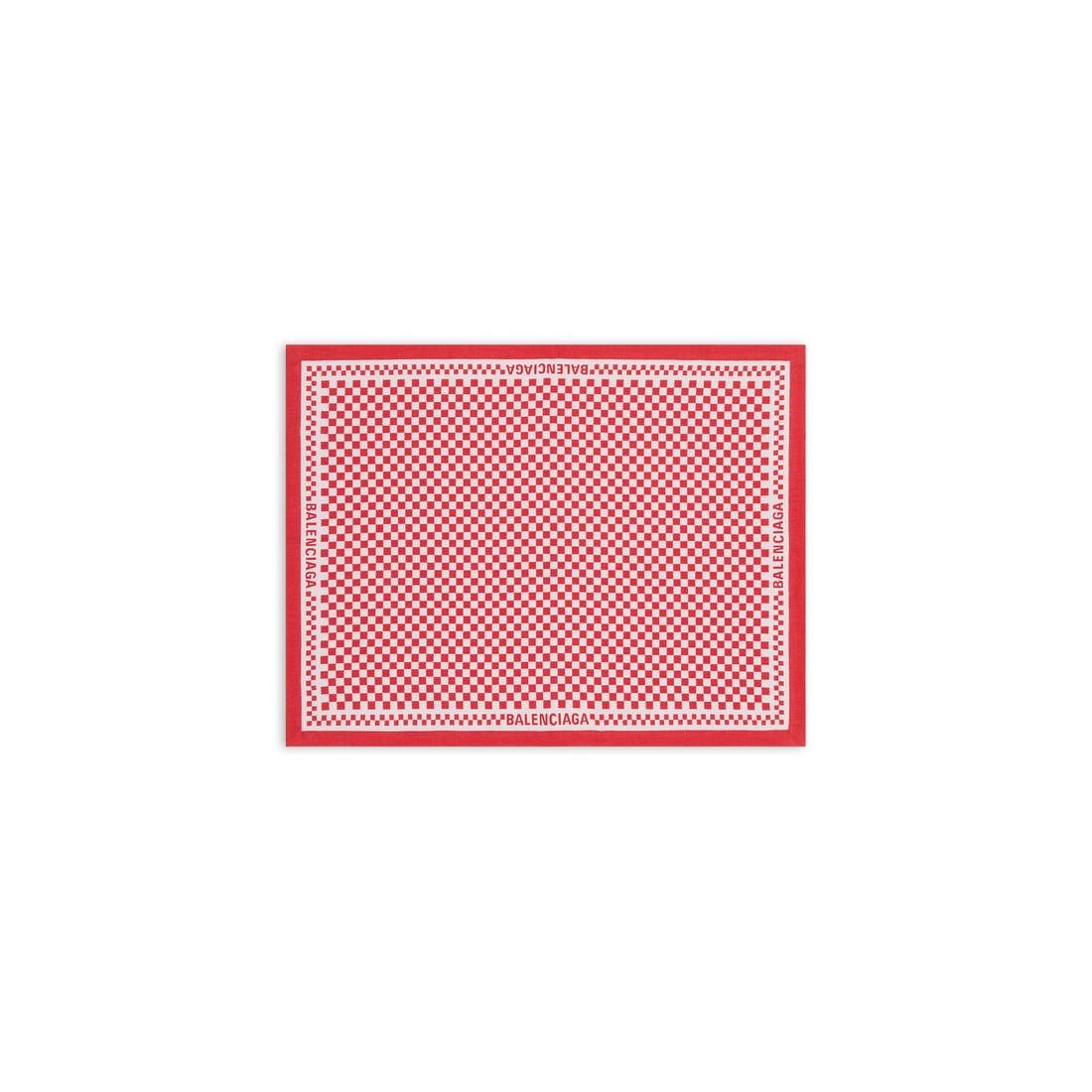 Bistro Table Set  in Red/white - 2