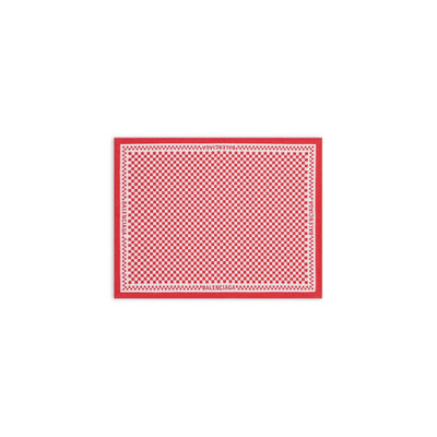 BALENCIAGA Bistro Table Set  in Red/white outlook