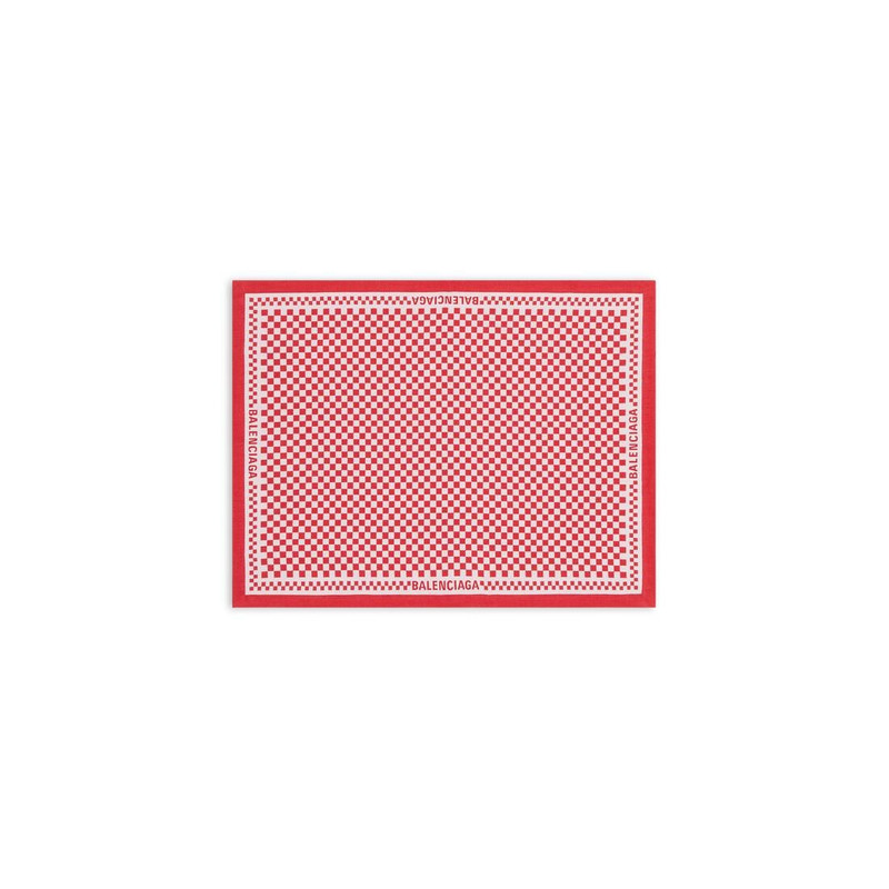 BALENCIAGA Bistro Table Set  in Red/white outlook