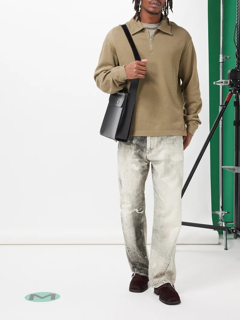 Our Legacy Third Cut wide-leg jeans outlook