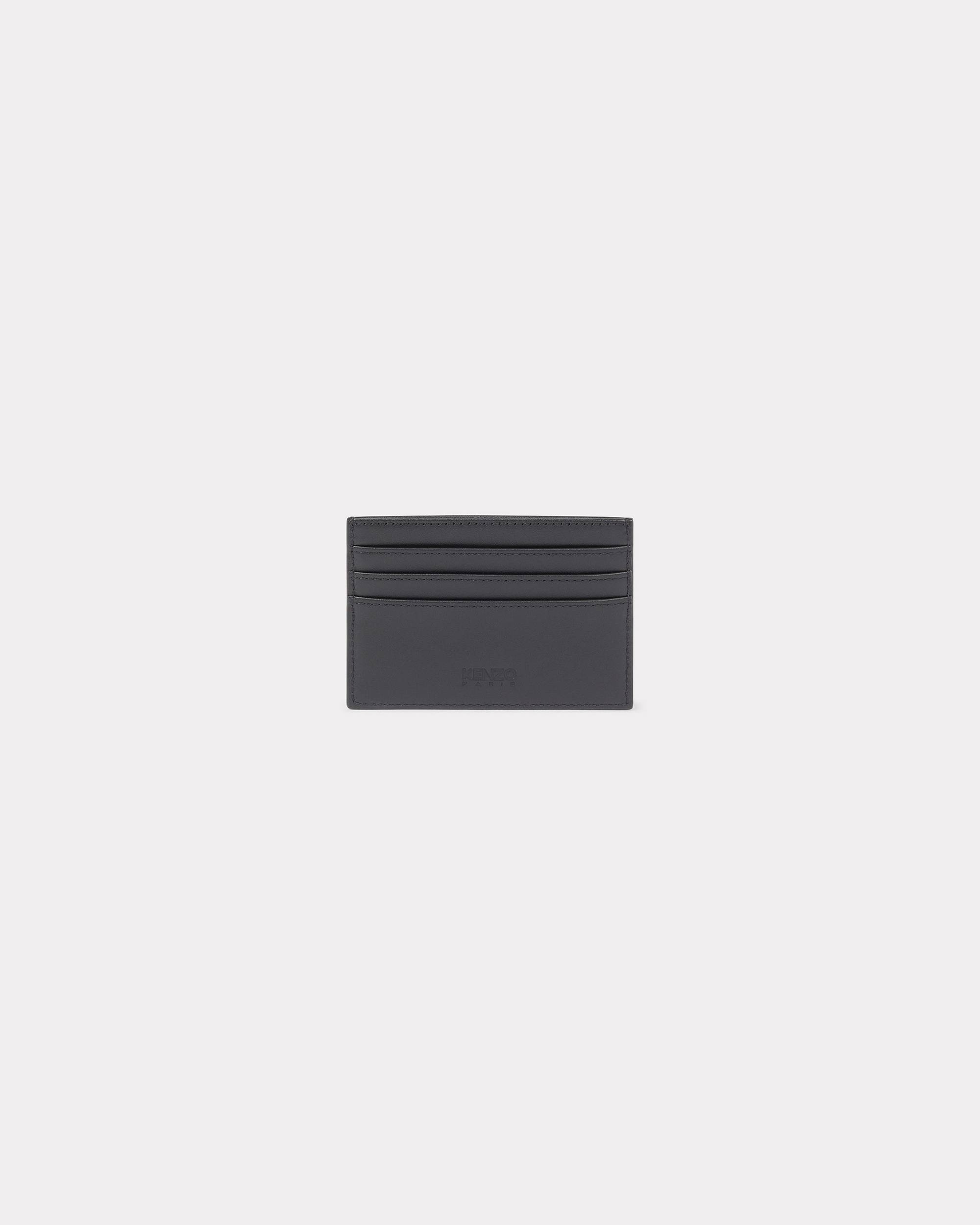 'KENZO Emboss' leather card holder - 2