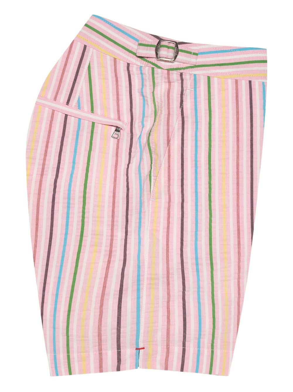 Bulldog striped swim shorts - 2