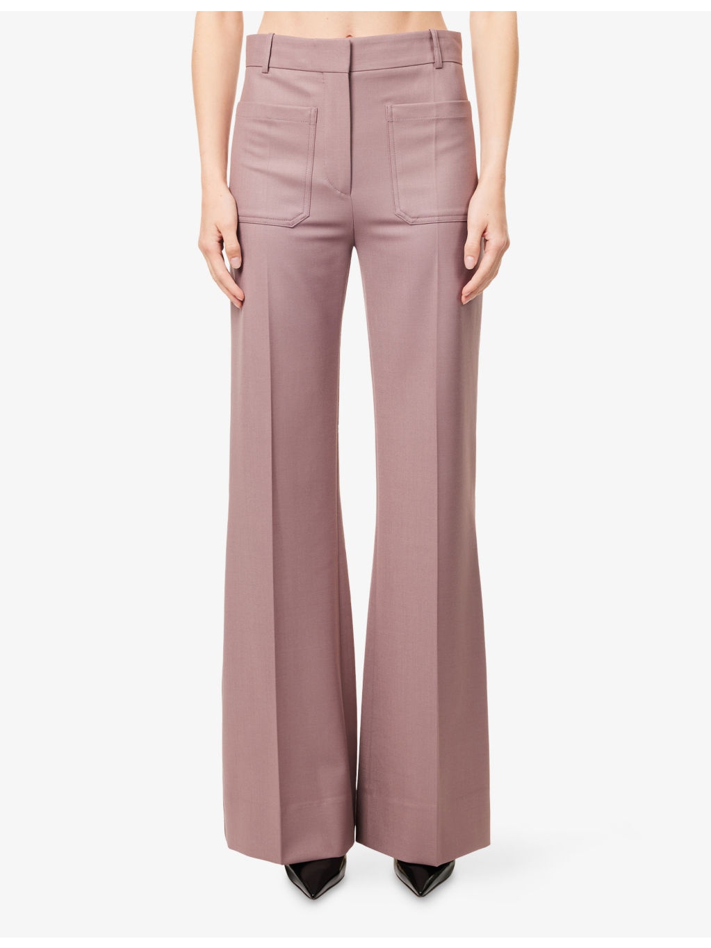 Alina Wide-Leg Woven Trousers - 3