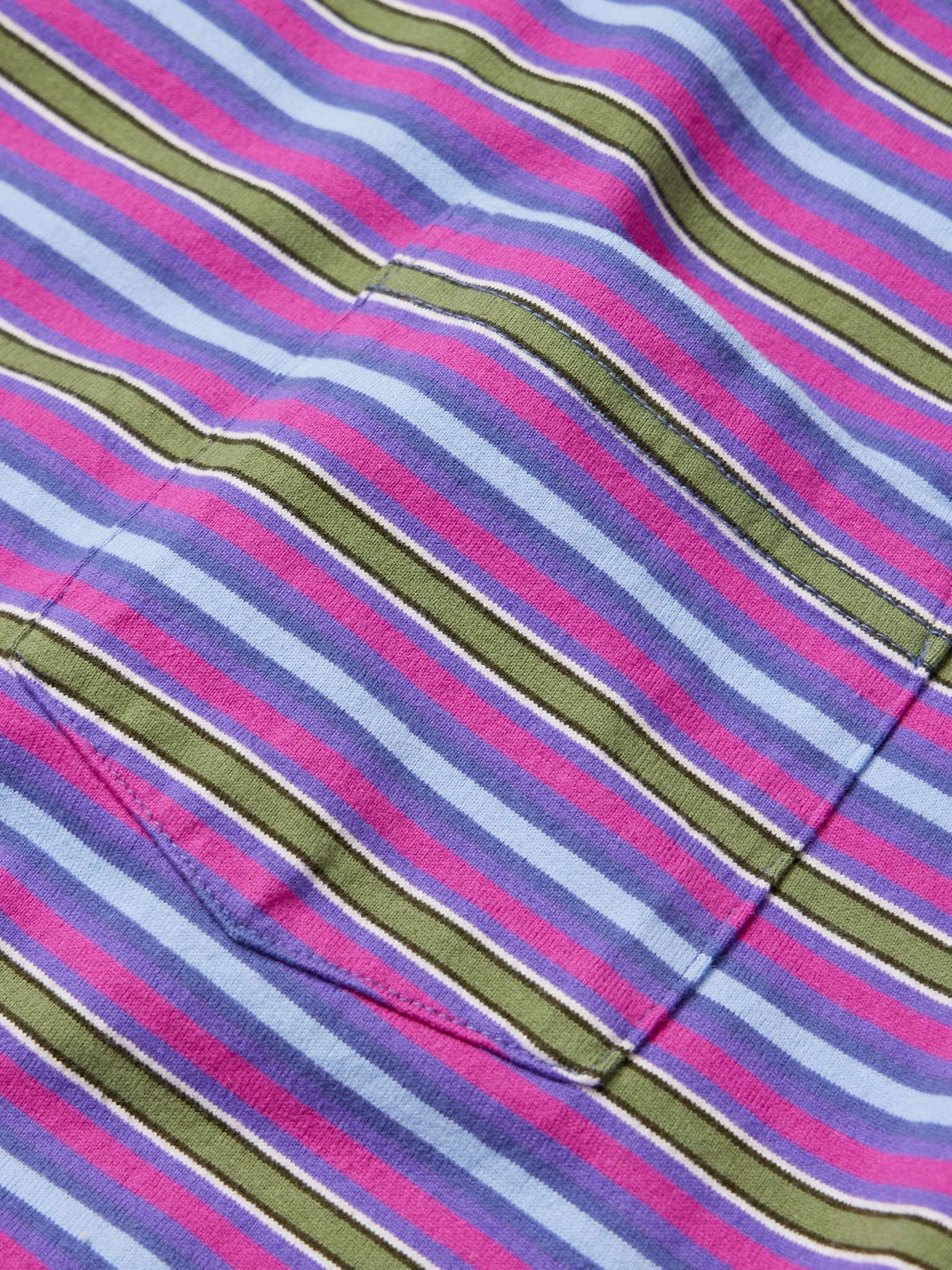 Striped Cotton-Jersey T-Shirt - 4