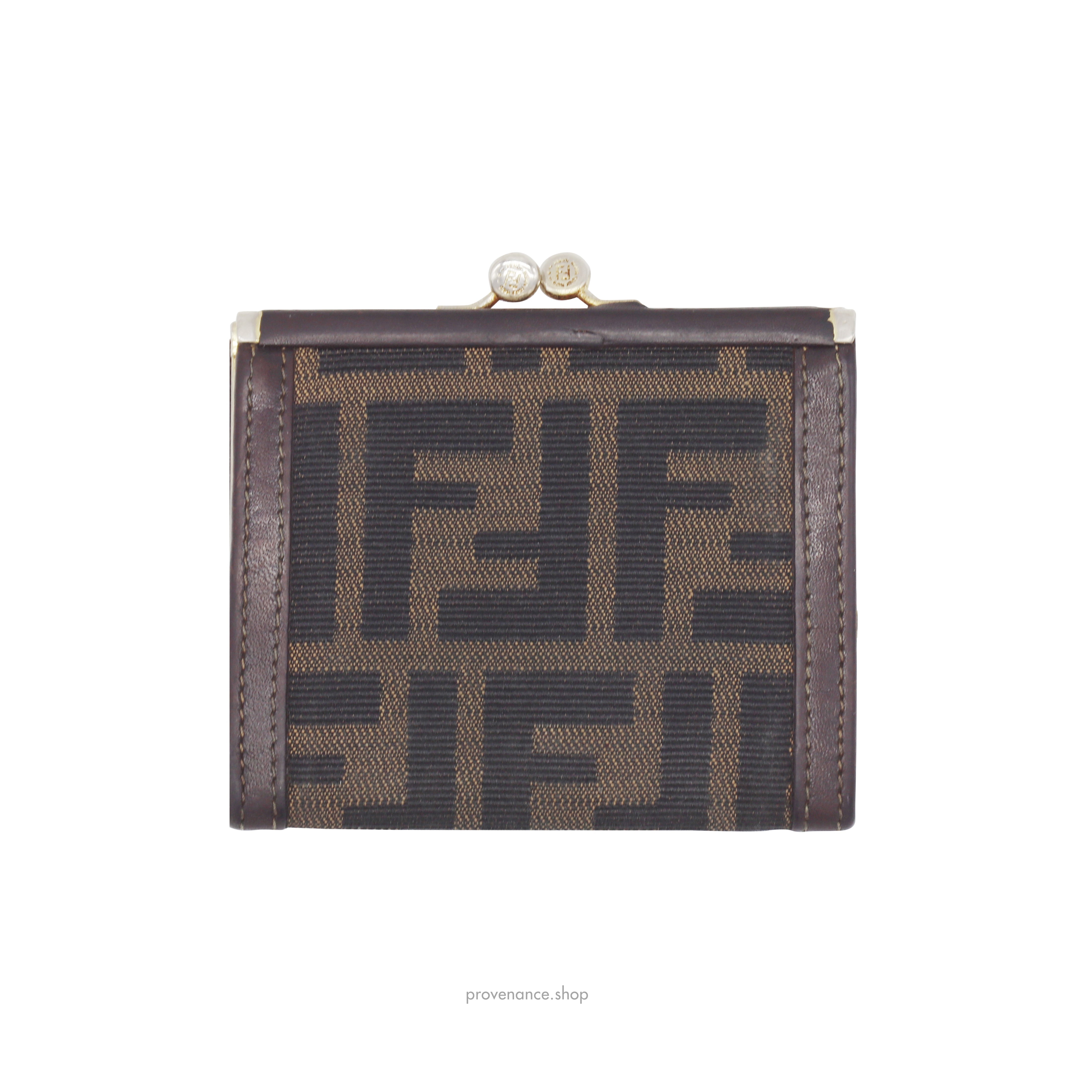 Fendi Snap Wallet - FF Zucca - 1