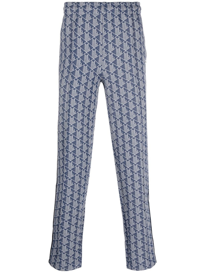 jacquard monogram-pattern track pants 1