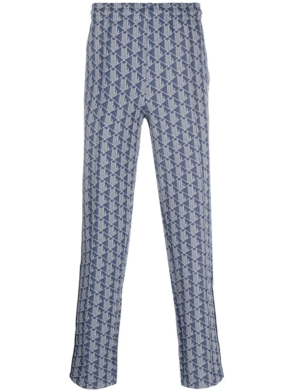 jacquard monogram-pattern track pants - 1