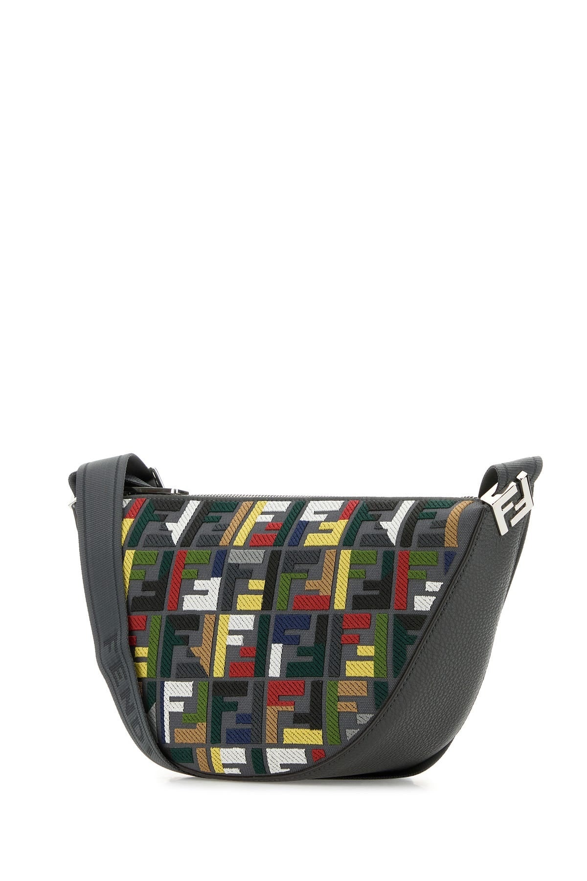 ショルダーバッグ Fendi Embroidered Canvas Fendi Melon Crossbody Bag FENDI Embroidered canvas Fendi Melon crossbody bag