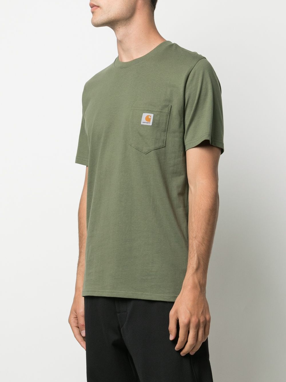 chest-pocket cotton T-shirt - 3